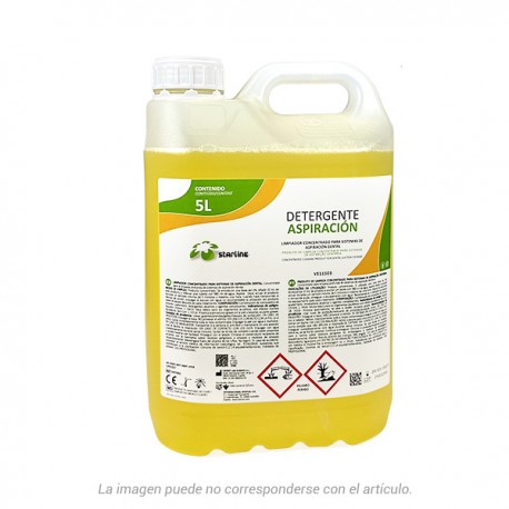 Detergente para Sistemas de Aspiración Dental 5L