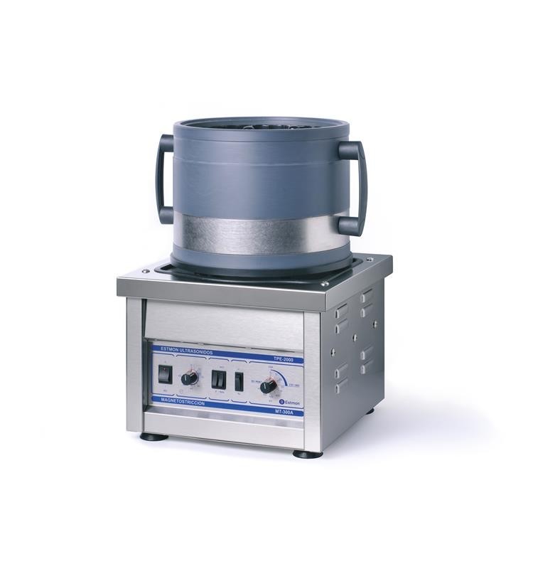 Pulidora Magnética Estmon Mt-400-A con regulador y extractor de púas y pulido turbo
