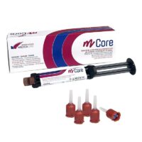 Material de curado MCore para la reconstrucción de muñones y cementado de postes