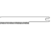 5043-18mm Hoja para MSS 5000 18mm 0,4mm