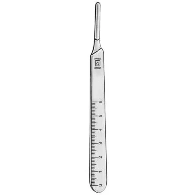 871A/4 Mango Bisturi Plano