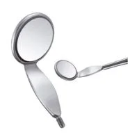 471/4 Espejo Rosca Europea 6U. Rhodium