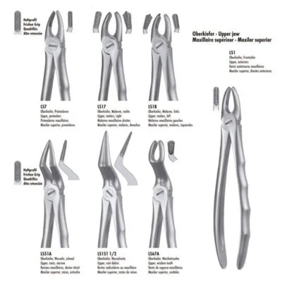 Ls18 Forceps Molar Sup. Izq. Liquid Steel
