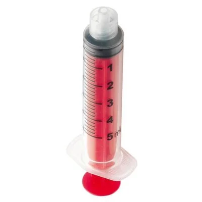 Canalpro Color Jeringas 5Ml. Rojas 50U.