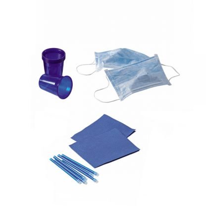 Kit desechable color azul marino