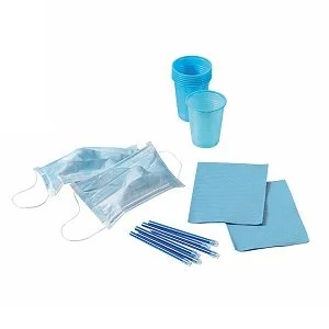Kit desechable color celeste