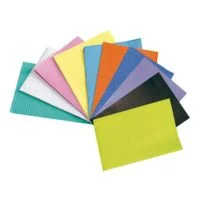 Servilletas Verde Papel/Plástico 500U