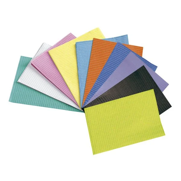 Servilletas Amarillas Papel/Plástico 500U