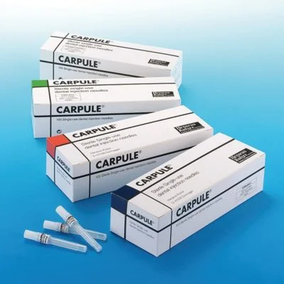 Aguja Carpule 0.3X25 C/Plast.30G Corta 100Ud.