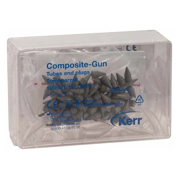 Émbolos transparentes para pistola de composite | 100 unidades