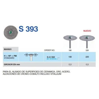 Sh393-190 Pm Disco Diam.Macizo