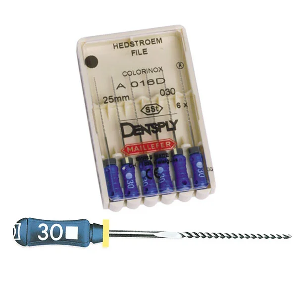 Limas K Colorinox 25Mm. 08 - 6Uds.