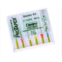 Lima rotatoria de endodoncia | ProTaper Gold 31 mm Soldado 6 unidades (A0409)