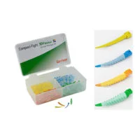 3D Fusion Cuñas Plastico C/Sil Pequeñas Azul 100U.