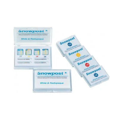 Snowpost Repos.10 Postes Blanco 1Mm.