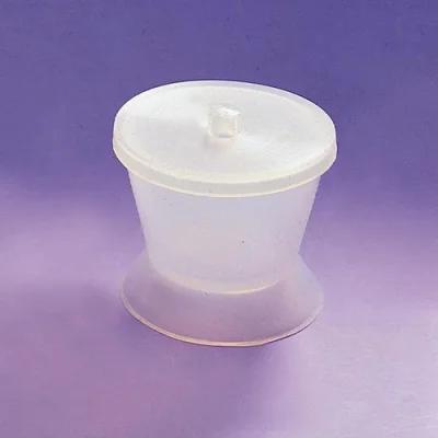 060200 Taza Silicona Transp. Gigante C/T