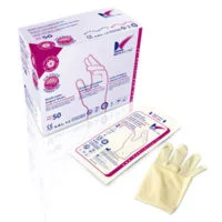 Guantes Latex Esteriles Sin Polvo Nº7 1/2 50 Par