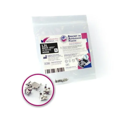 Bracket Ml Autoligado Pasivo Roth.022" U3R Hook 5U