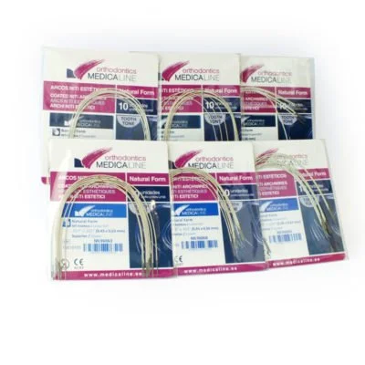 Arco Ml Niti Estetico Rect.Sup .017X.025 Nat.F.10U