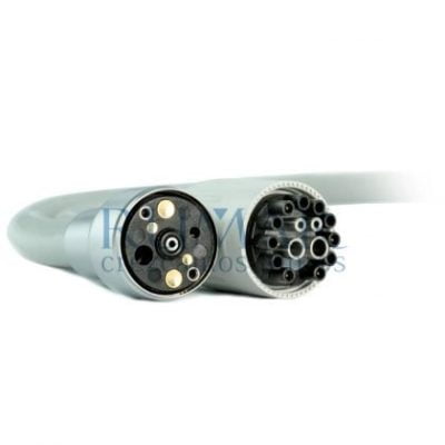 Manguera para micromotor Bien Air MC2 Isolite y LED, conector CEFFLA, 140cm, gris oscuro