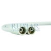 Manguera para EMS Piezon, sin luz, doble conector 200cm x 7mm