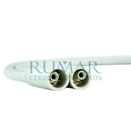 Manguera para EMS Piezon, sin luz, doble conector 200cm x 7mm