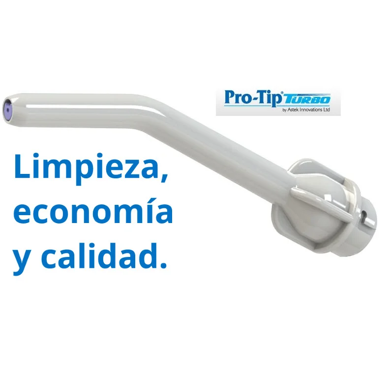 Puntas desechables para jeringas dentales