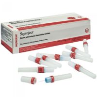 Agujas Septoject con triple bisel 27G 21 0.4X21mm