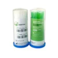 Bastoncillo microaplicador colocación precisa de soluciones odontológicas