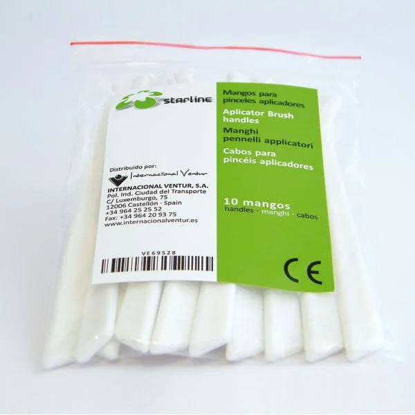 Mangos Pinceles 10U.