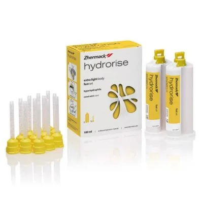 Silicona de adición de viscosidad muy baja. Hidrorise Extralight Fast 2X50 ml
