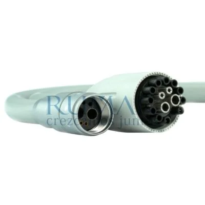 Manguera para turbina con luz, 6 orificios, conector CEFFLA, 140cm