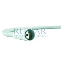 Manguera para ultrasonidos Satelec Newtron, sin luz, open end, 200cm, color gris oscuro